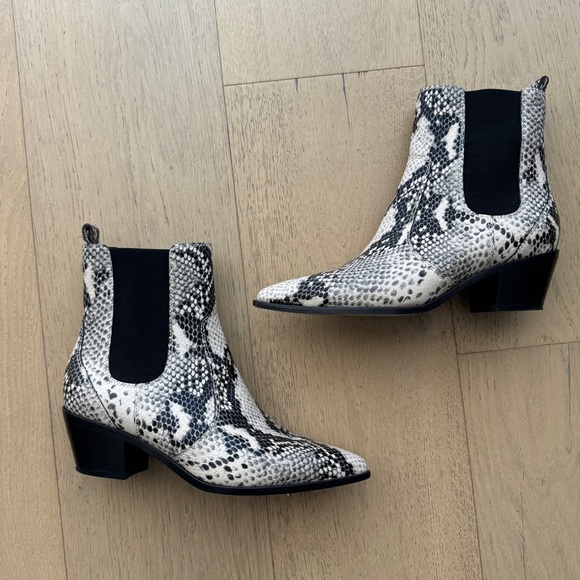 Paige Willa Snake Bootie - Picture 8 of 9